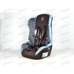 Автокресло детское Meteor высокое шоколадные буквы гр. 1/2/3, 9-36 кг, 1-12 лет SIGER Kids Planet