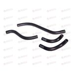 Патрубок отопителя 2108 EPDM (4шт) LUZAR