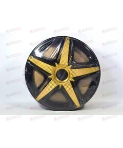 Колпаки R-13 NHL Super Black GOLD (2 шт) STAR