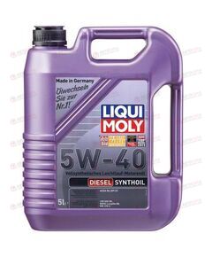 Масло ДВС LIQUI MOLY 5W40  Diesel Synthoil 5 л