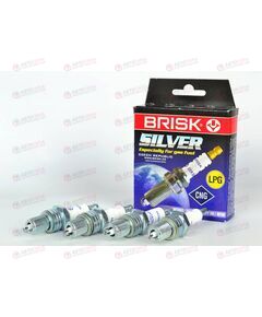 Свеча зажигания 21082 i 8 кл. (LR15YS-9) (1464) под газ SILVER BRISK