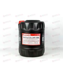 Масло ДВС Chempioil 10W40 CI-4/CH-4/CG-4/CF-4/SL Truck Ultra UHPD CH-5 20 л, Емкость: 20 л.