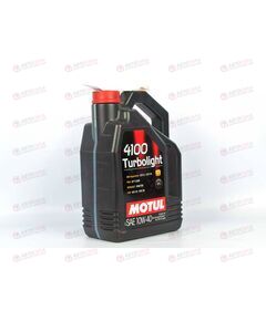 Масло ДВС Motul 10W40 4100 TL SN 4 л, Емкость: 4 л