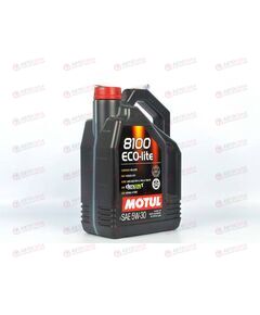 Масло ДВС Motul 5W30  Eco-lite 4 л, Емкость: 4 л