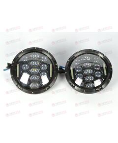 Фара с/диод 2121 90W Headlight Black (2 шт) AV