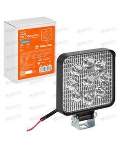 Фара с/диод круглая 14 LED направленный свет 14W (83х83х22) 12V (2 шт) STANDART AIRLINE