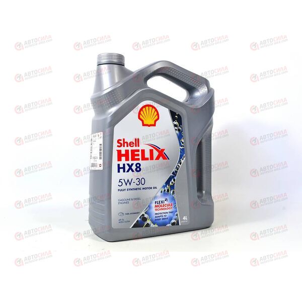 Масло ДВС Shell 5W30 SL/CF Helix HX8 4 л, Емкость: 4 л