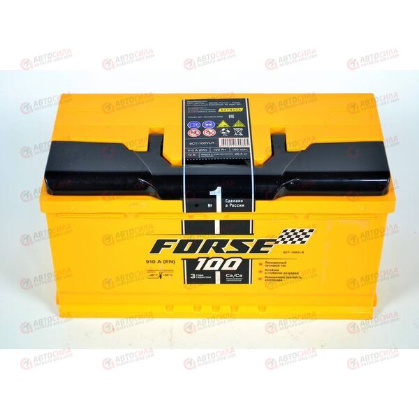 Аккумулятор 100VL FORSE (R+) (0) (пт 910)(353х175х190) 2019 год, изображение 4