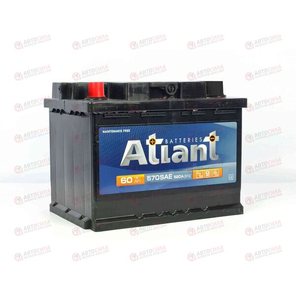 АКБ 60VL ATLANT (L+) (1) (пт 520)(242х175х190) 2024 год